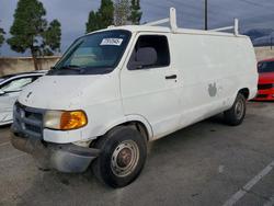 Dodge B Series salvage cars for sale: 2002 Dodge Ram van B2500