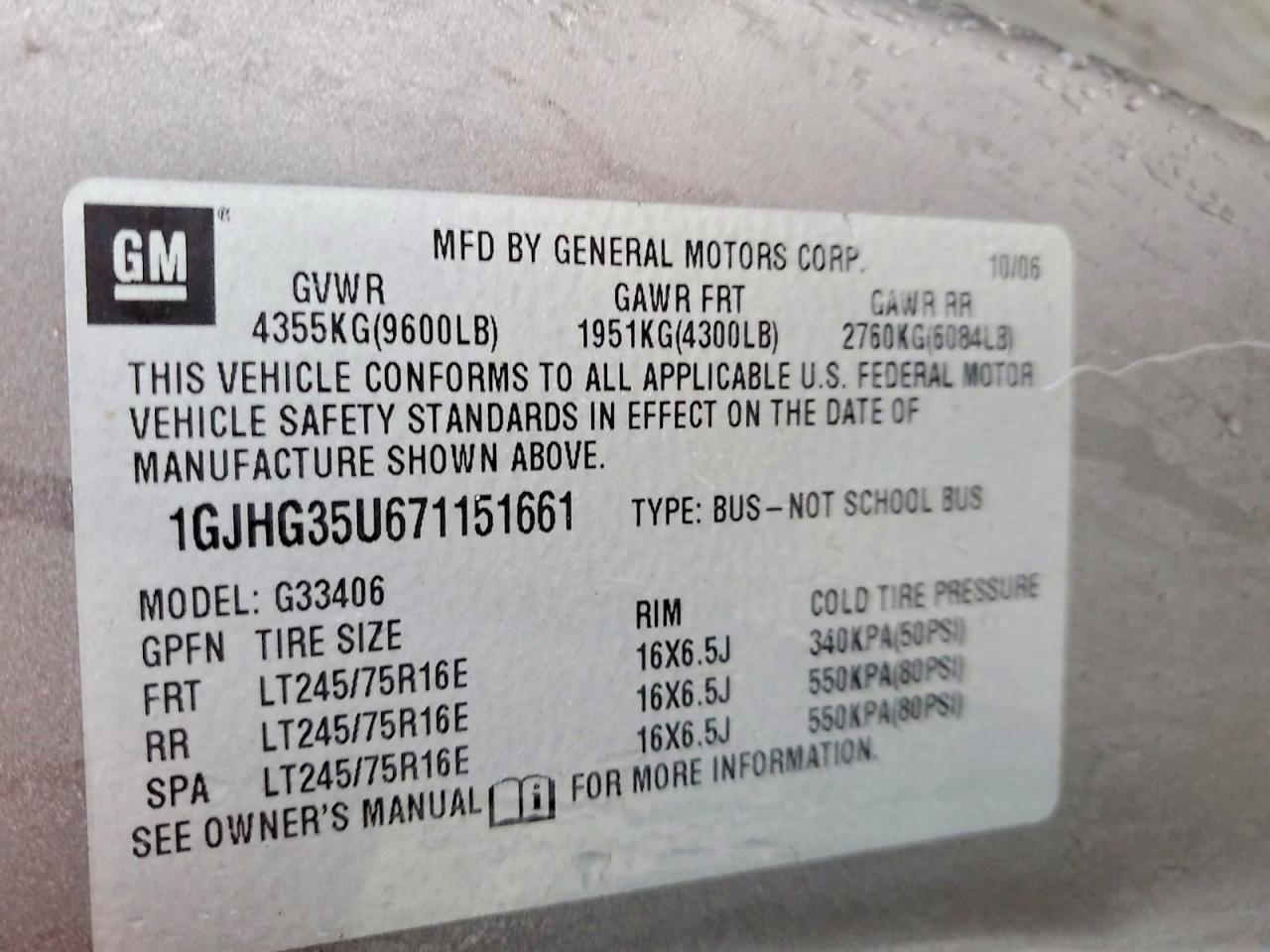 2007 GMC 3500