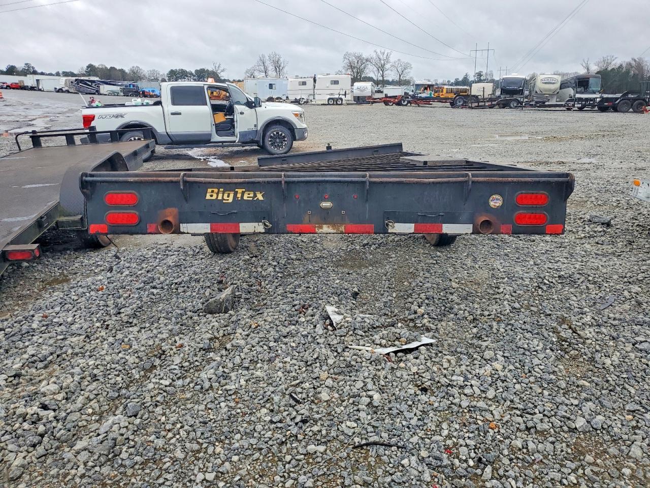 2018 Bigtx 2018 Bigtex 14OA-20BK-8SIR Equipment Trailer