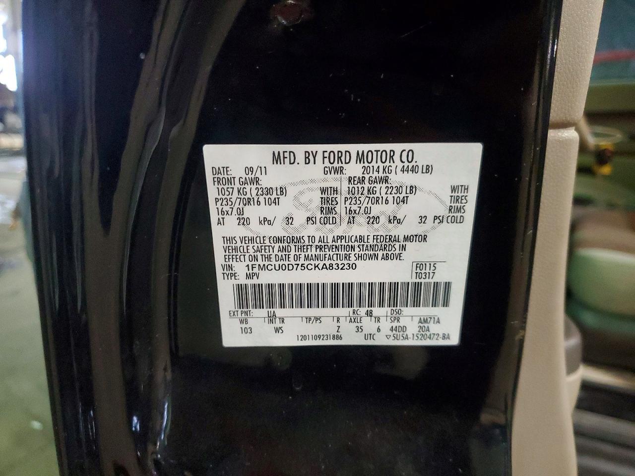 2012 Ford Escape xlt