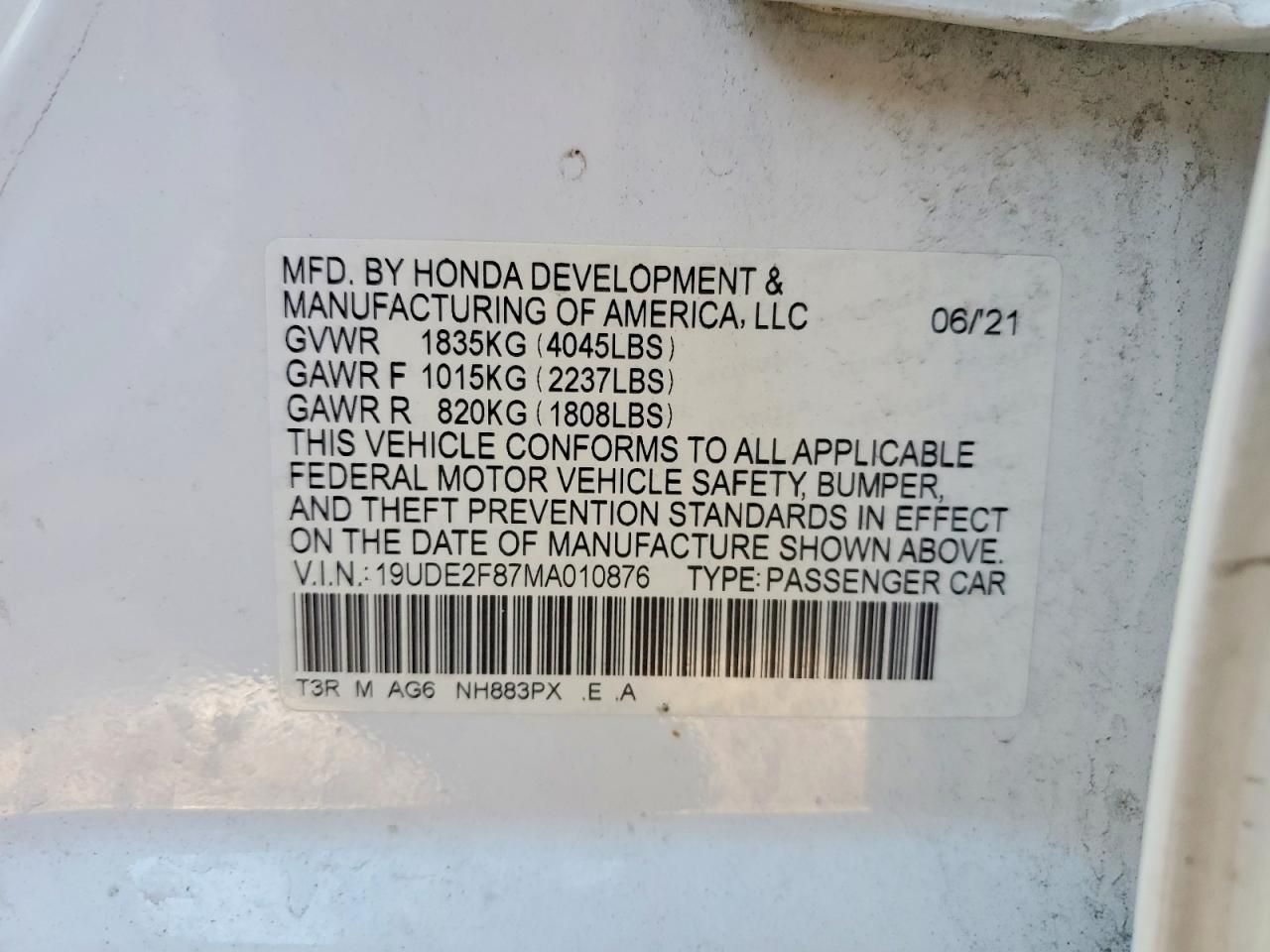 2021 Acura Ilx Premium A-spec