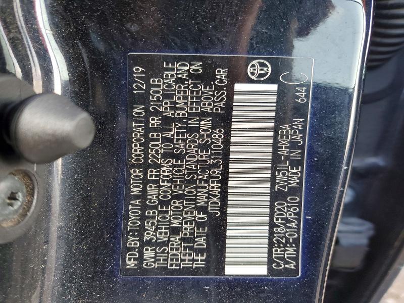 2020 Toyota Prius l