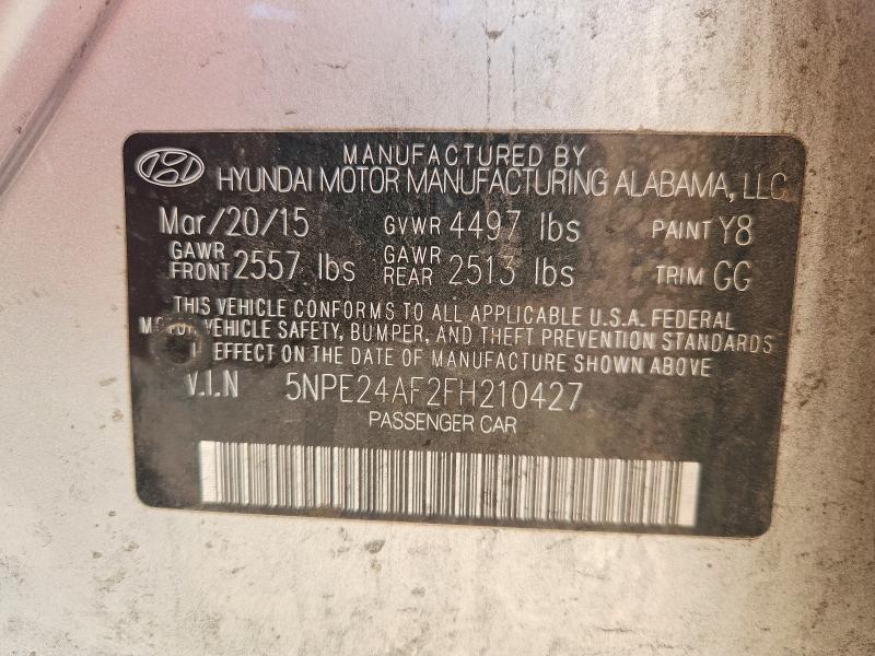 2015 Hyundai Sonata se