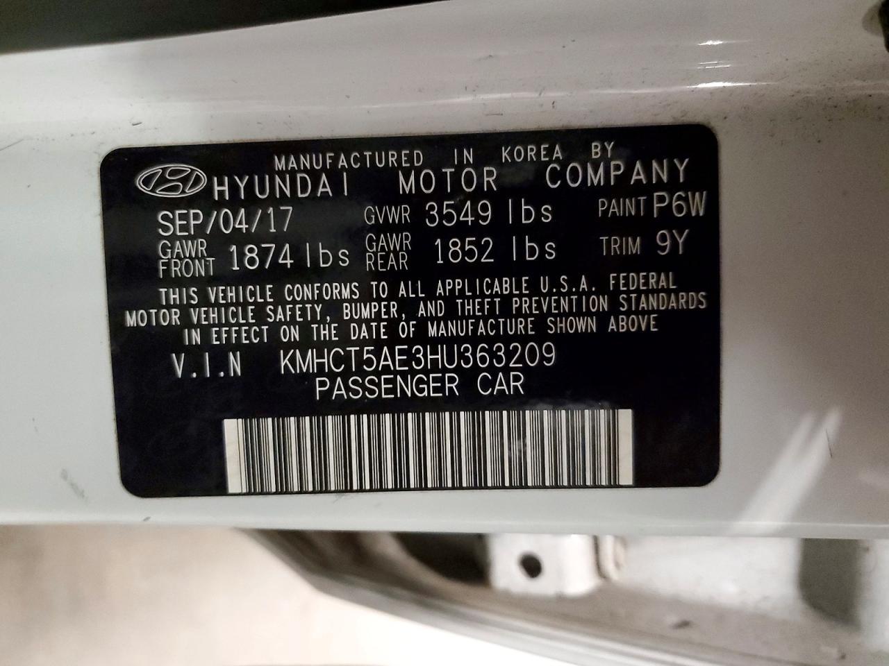 2017 Hyundai Accent se