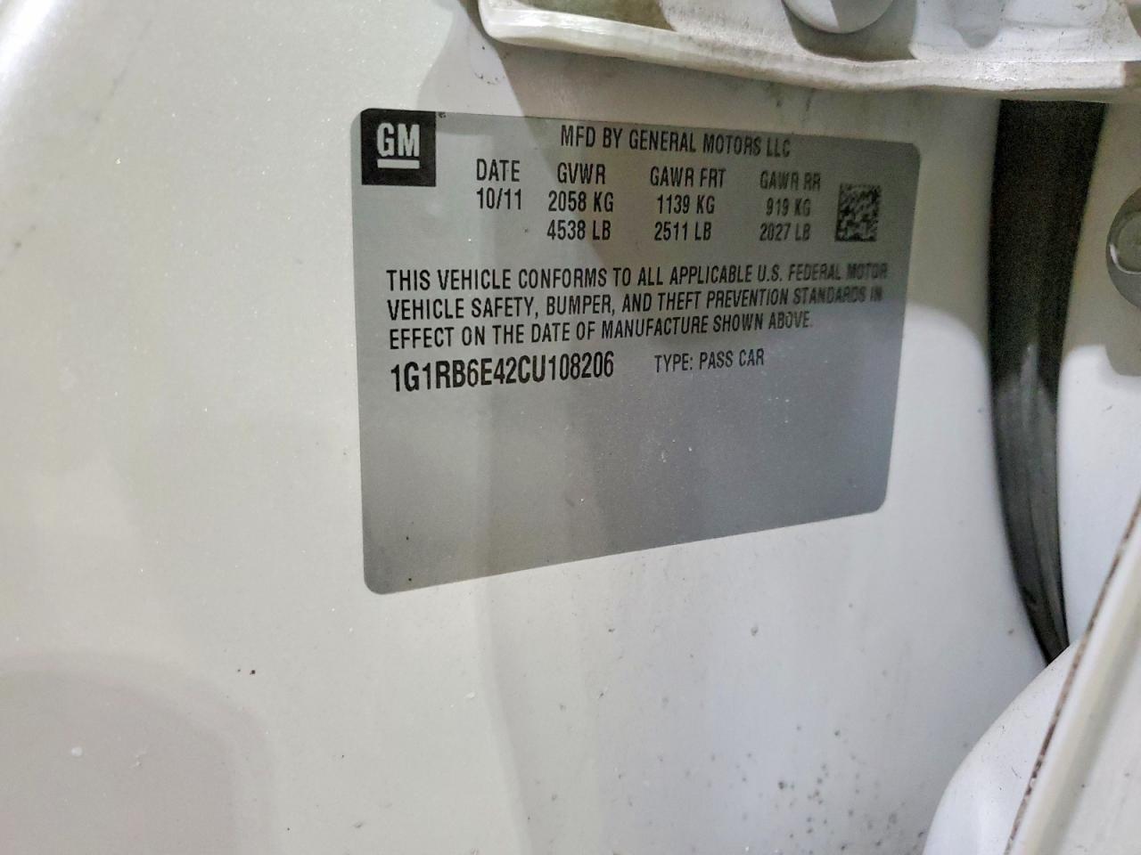 2012 Chevrolet Volt