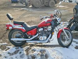 Salvage cars for sale from Copart Elgin, IL: 2007 Honda Vt600 cd