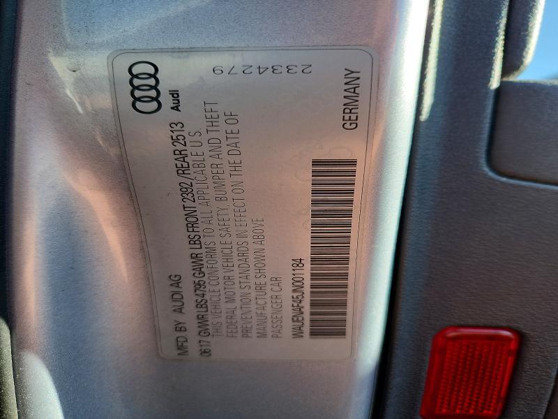 2018 Audi A4 Premium Plus