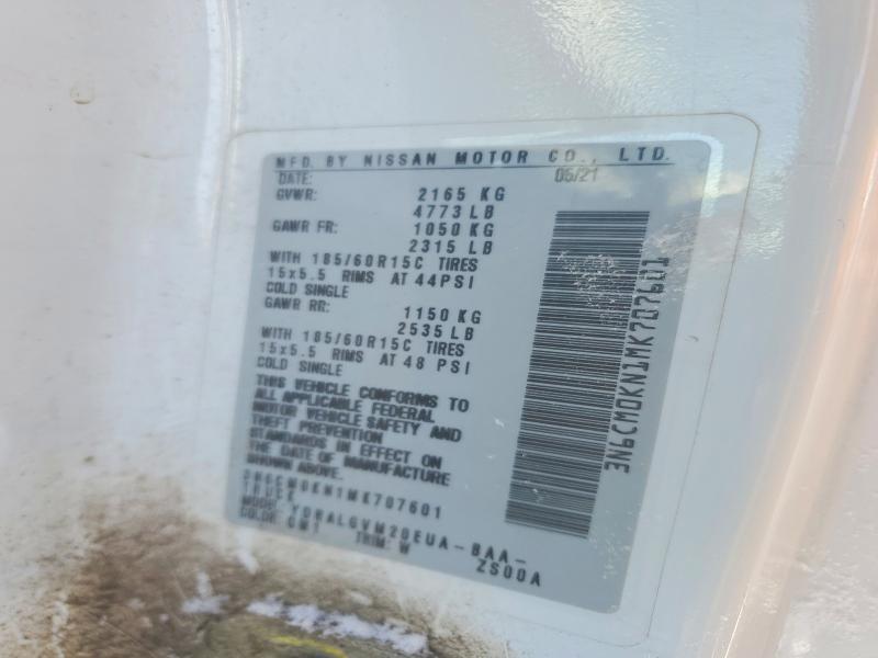 2021 Nissan Nv200 2.5s