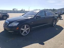 Mercedes-Benz S-class salvage cars for sale: 2012 Mercedes-Benz S 550