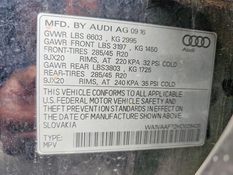 2017 Audi Q7 Prestige