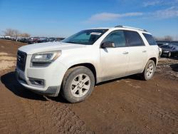 GMC salvage cars for sale: 2016 GMC Acadia sle