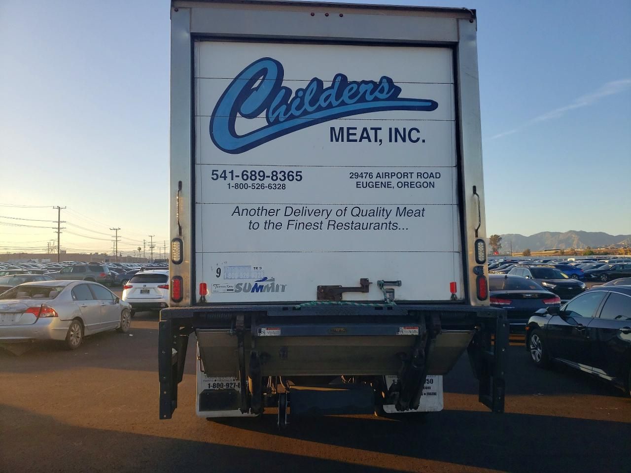 2016 Hino 258/268 Refrigerated BOX Truck