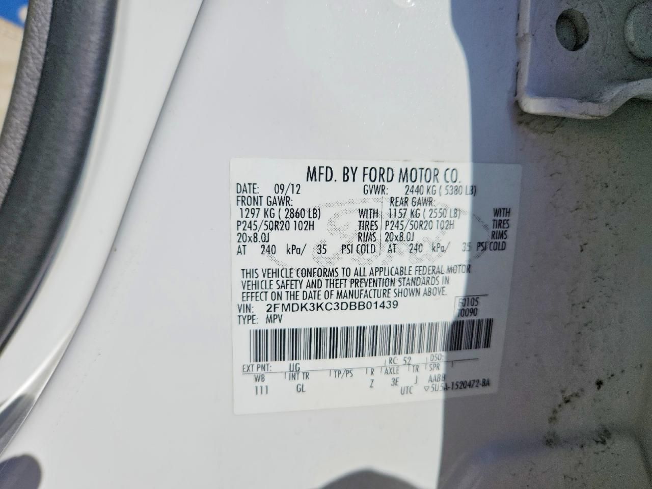 2013 Ford Edge Limited