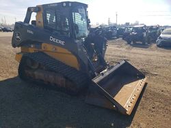 John Deere salvage cars for sale: 2021 John Deere 333G Tracked Skid Steer Loader