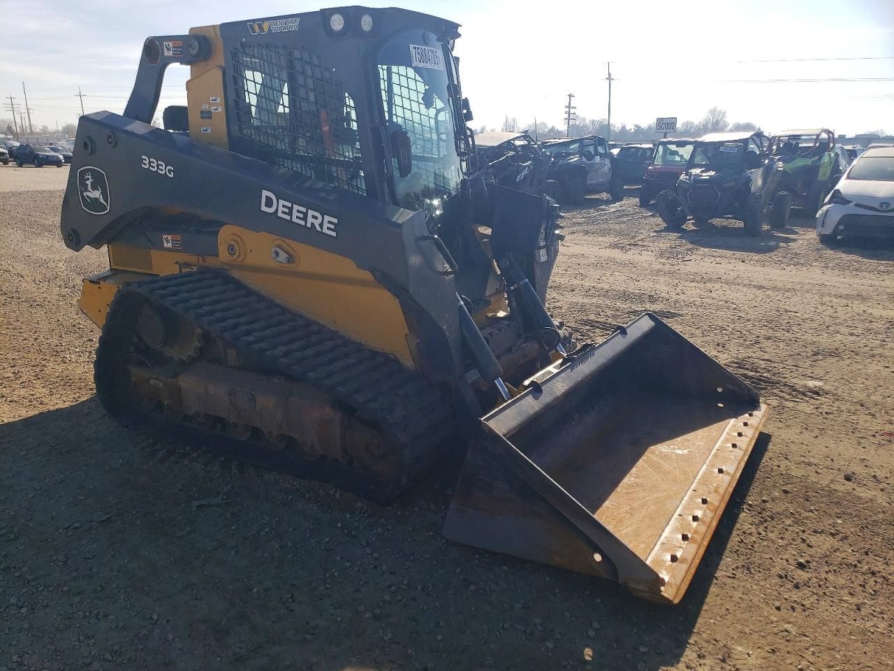 2021 John Deere 333G Tracked Skid Steer Loader