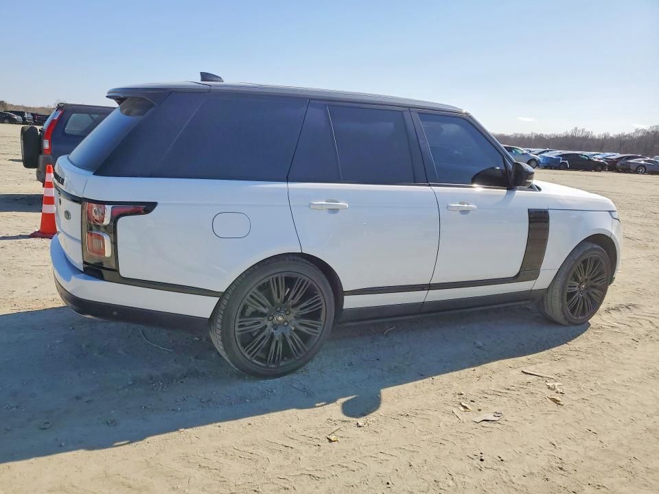 2018 Land Rover Range Rover hse