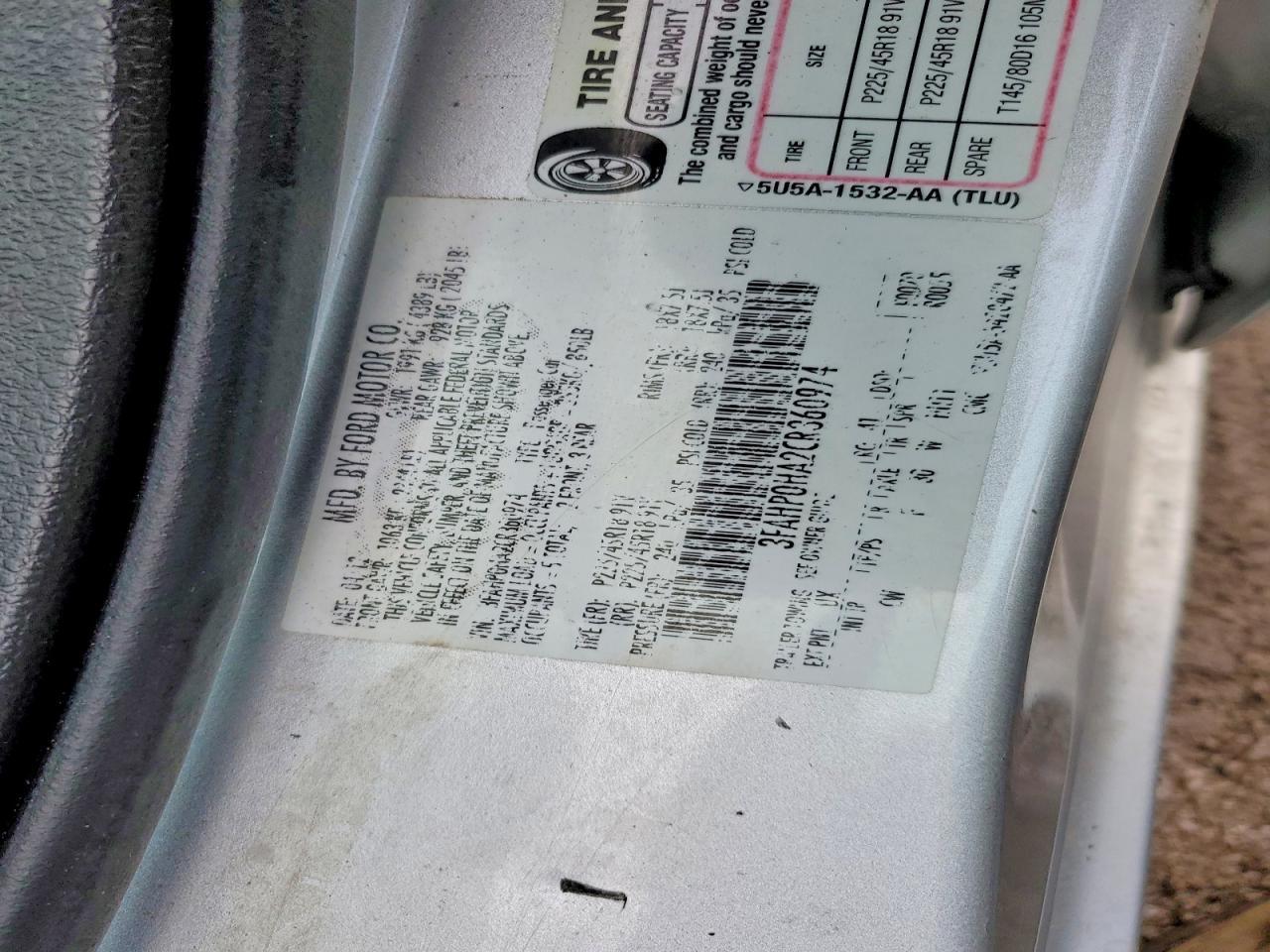 2012 Ford Fusion se