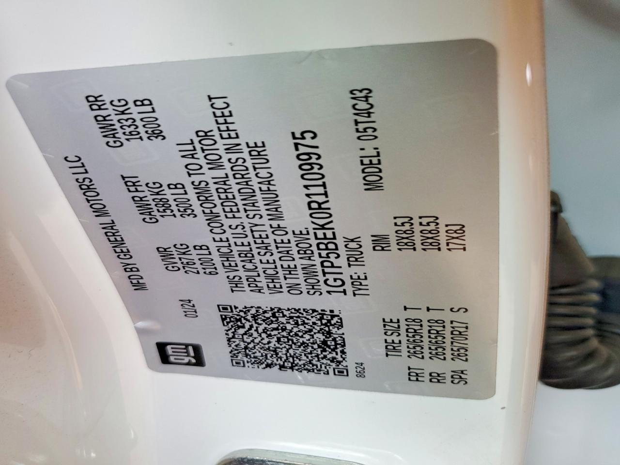 2024 GMC Canyon Elevation