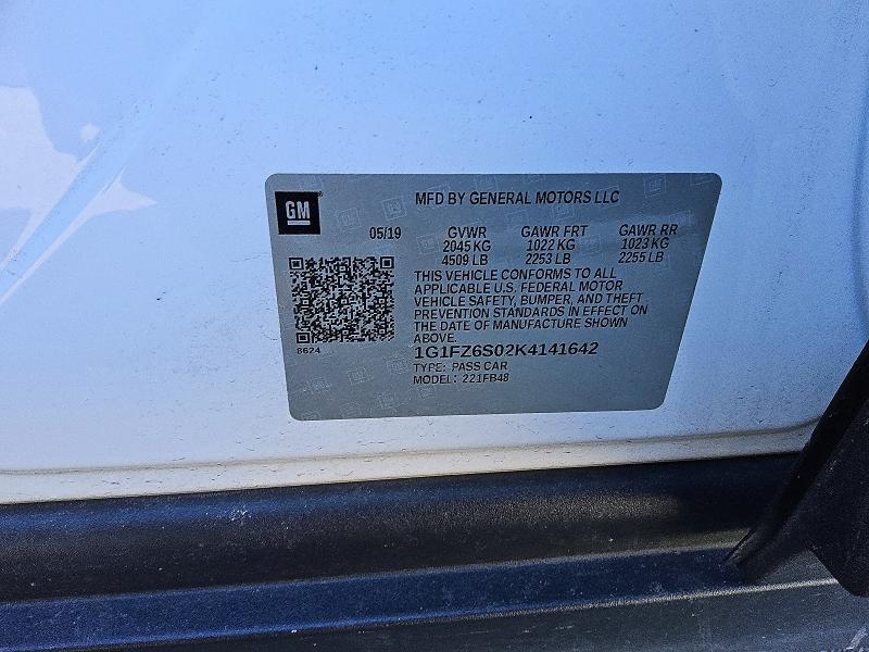 2019 Chevrolet Bolt ev Premier