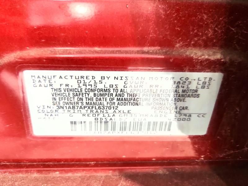 2015 Nissan Sentra s