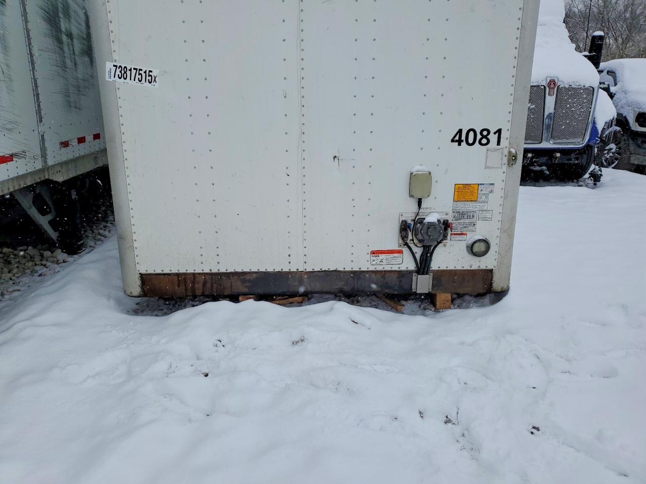 2021 Utility VS2DX DRY Van Trailer