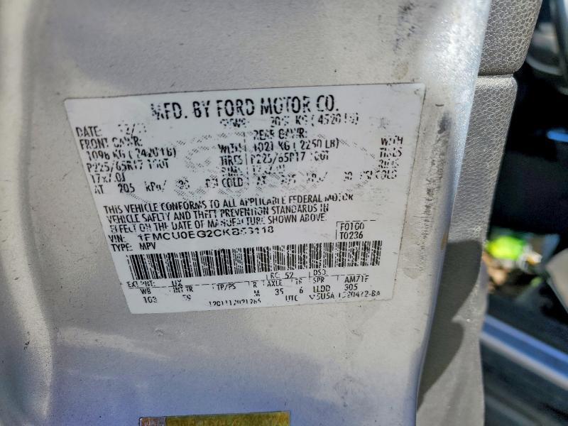 2012 Ford Escape Limited