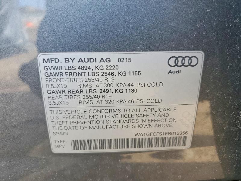 2015 Audi Q3 Prestige
