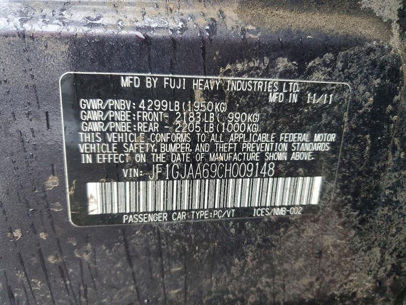 2012 Subaru Impreza