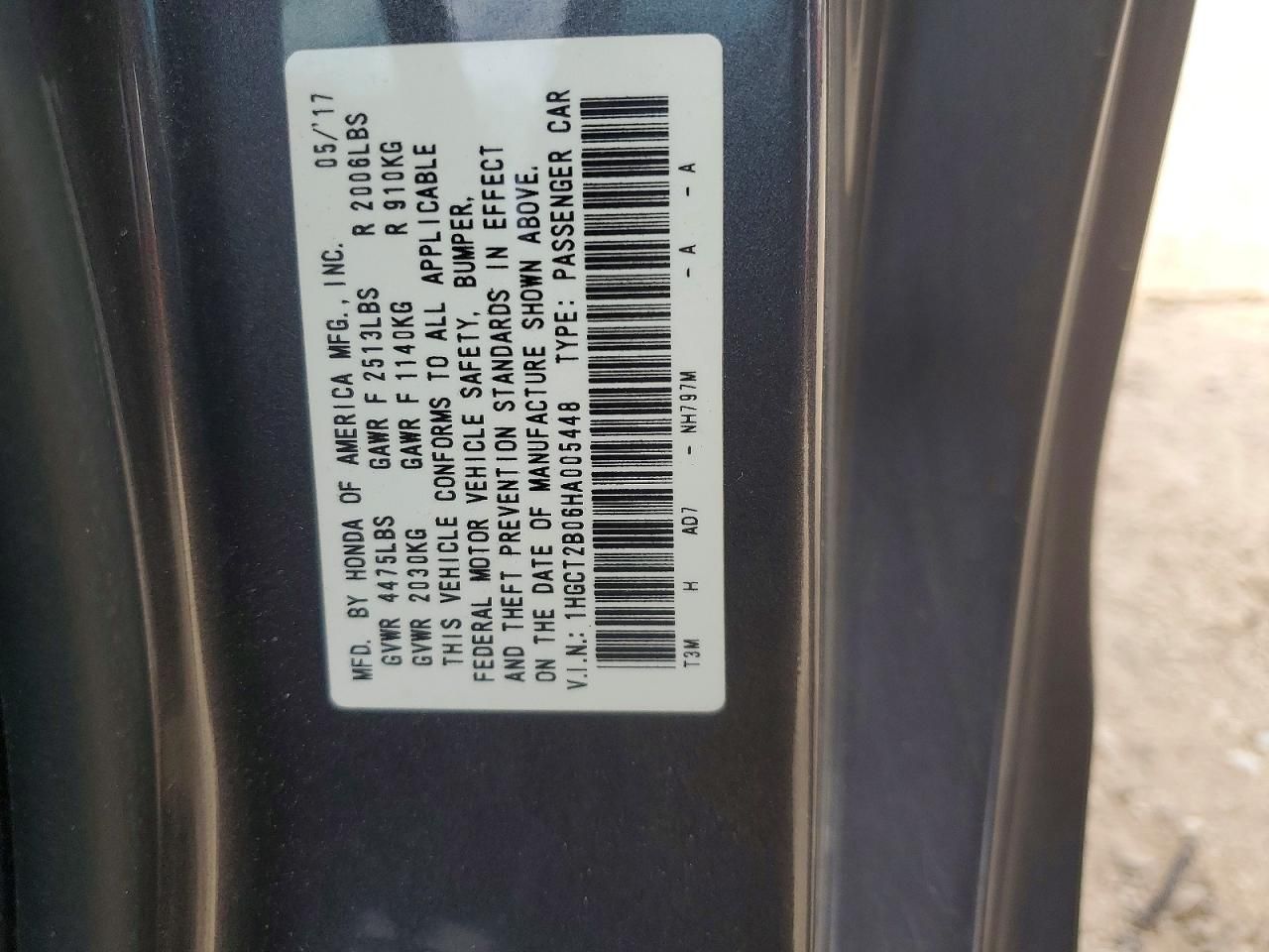 2017 Honda Accord Touring