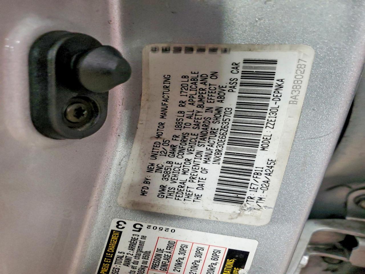 2006 Toyota Corolla ce