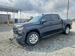 Chevrolet Silverado K1500 Custom Vehiculos salvage en venta: 2022 Chevrolet Silverado K1500 Custom