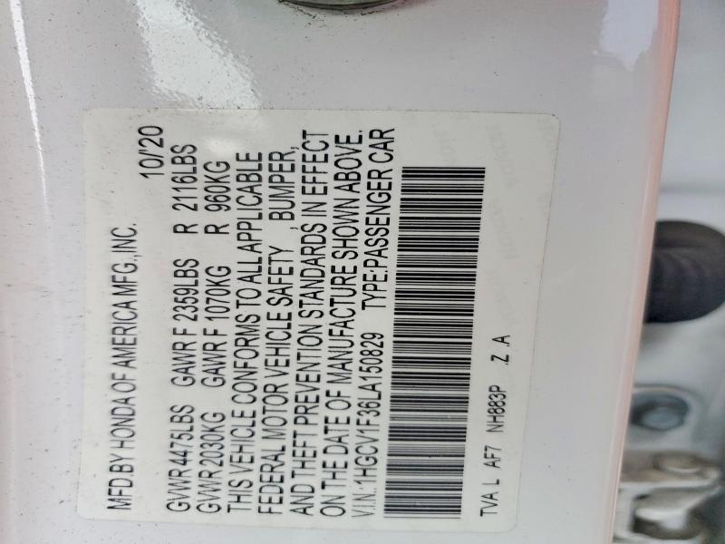 2020 Honda Accord Sport
