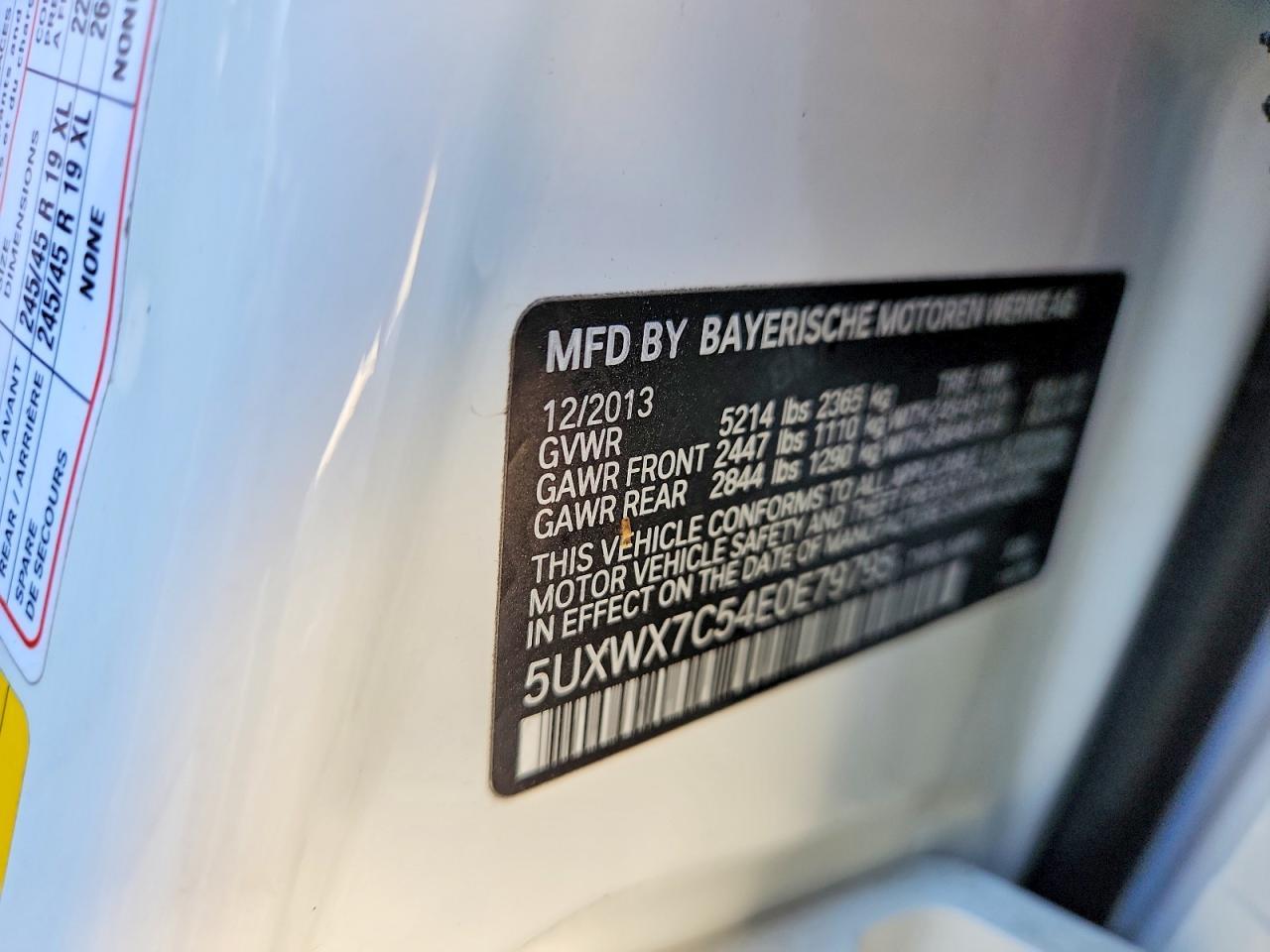 2014 BMW X3 Xdrive35i