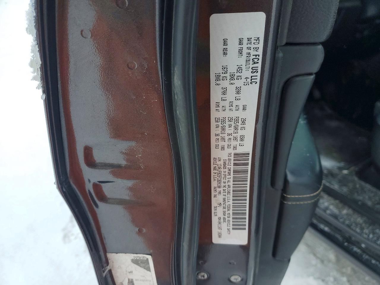 2015 Jeep Grand Cherokee Limited