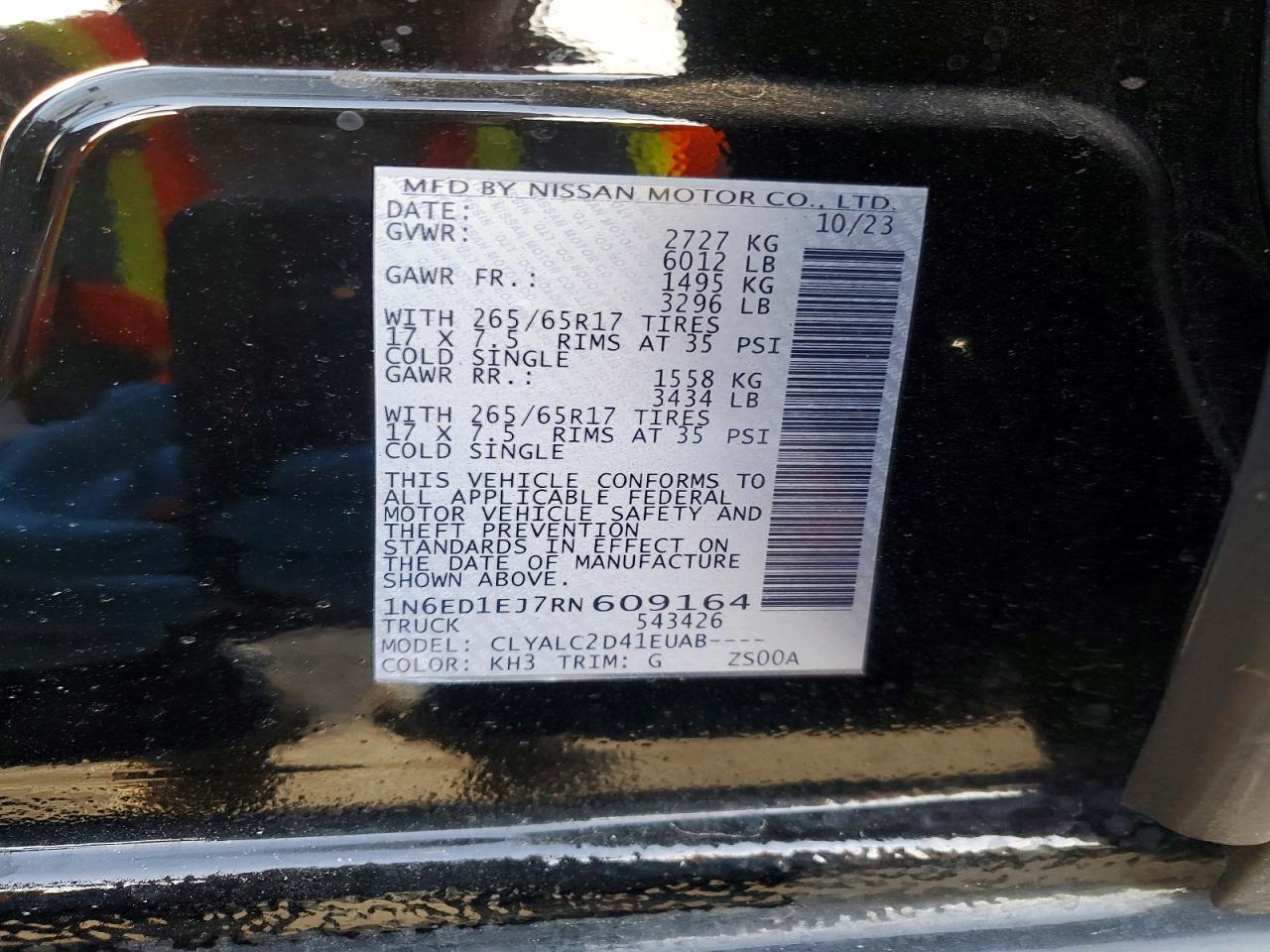 2024 Nissan Frontier SV
