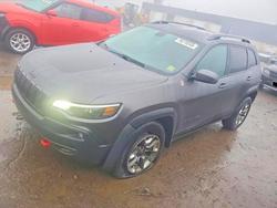 Vehiculos salvage en venta de Copart Woodhaven, MI: 2019 Jeep Cherokee Trailhawk
