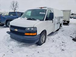 Chevrolet salvage cars for sale: 2019 Chevrolet Express Utility / Service Truck