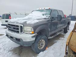 Salvage cars for sale from Copart Woodhaven, MI: 2003 Ford F350 SRW Super Duty