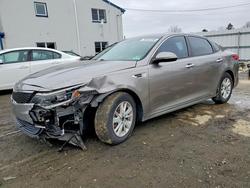 KIA Vehiculos salvage en venta: 2016 KIA Optima lx