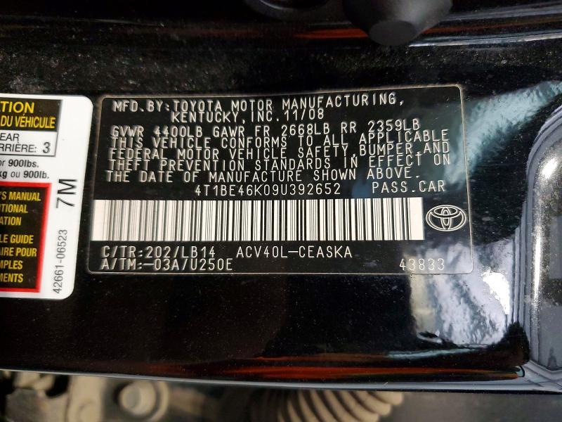 2009 Toyota Camry