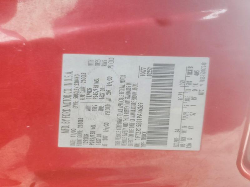 2001 Ford Ranger Super cab