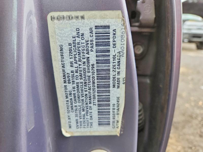 1998 Toyota Corolla ve