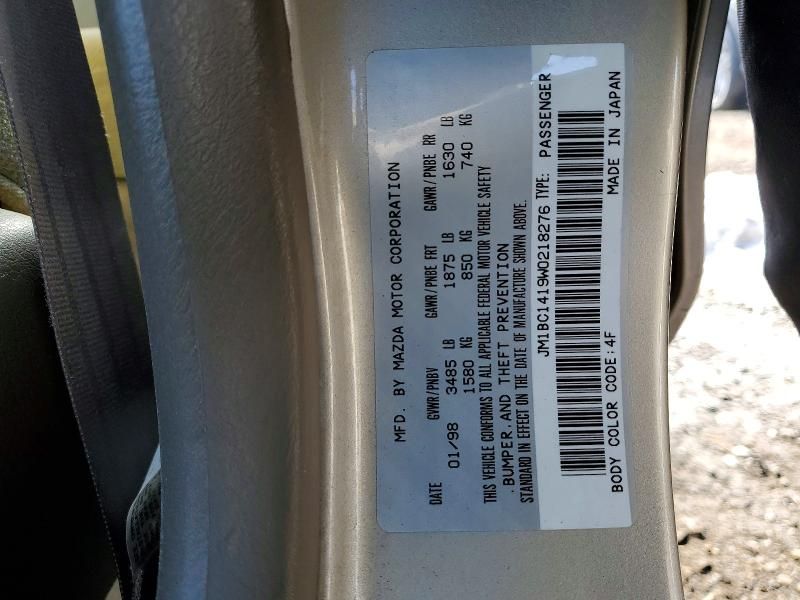 1998 Mazda Protege dx