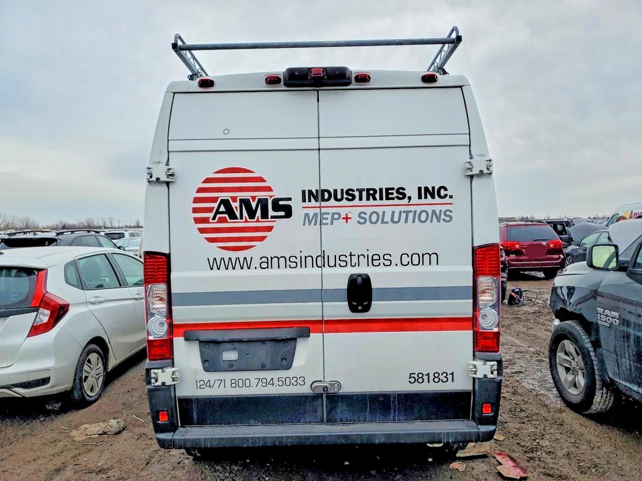 2021 Dodge RAM Promaster 2500 Utility / Service Van