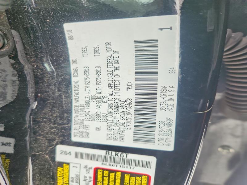 2019 Toyota Tundra Double cab sr