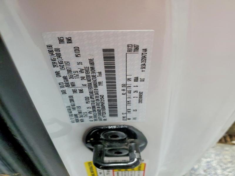 2023 Ford F150 Super cab