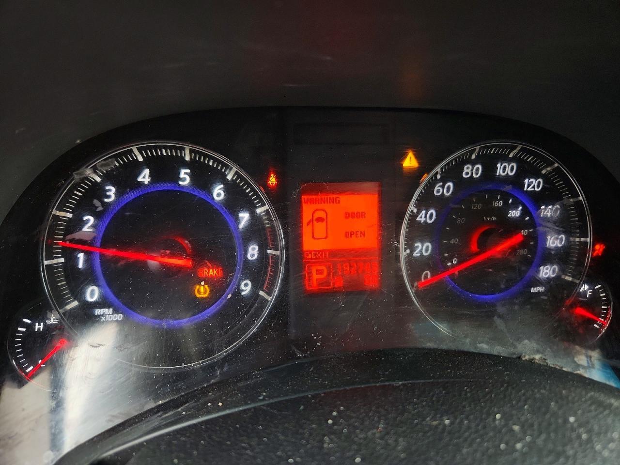 2009 Infinity Fx35 Base