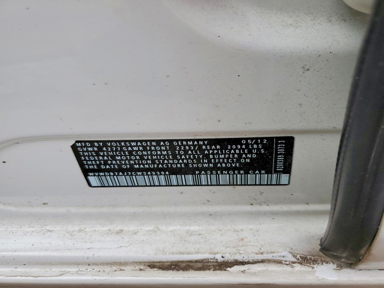 2012 Volkswagen Golf