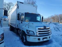 Vehiculos salvage en venta de Copart Assonet, MA: 2017 Hino 268 BOX Truck