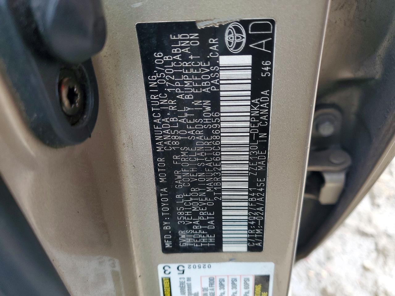 2006 Toyota Corolla ce